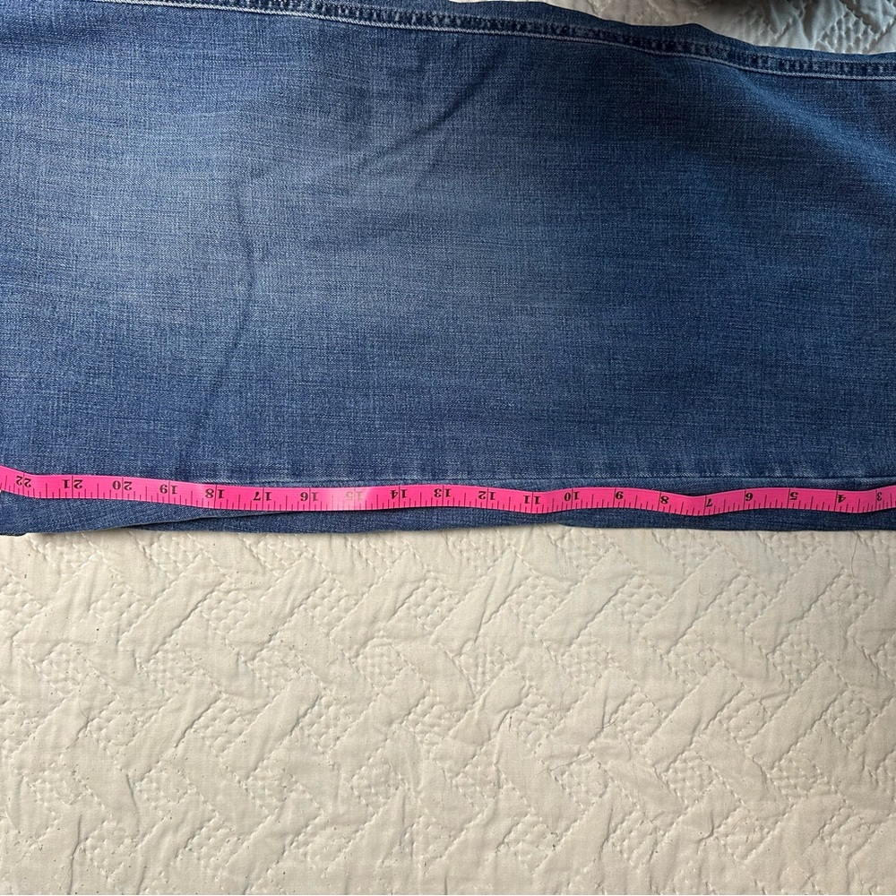 Levi's Blue Straight Jeans Timeless Denim - Picture 2 of 7